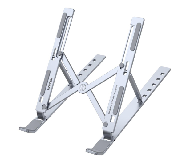 UNITEK Aluminiowa podstawka pod laptop OT155SL - 1065515 - zdjęcie